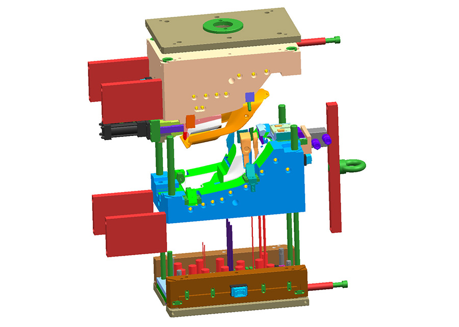 plastic injection mold making