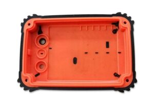 Overmolded part