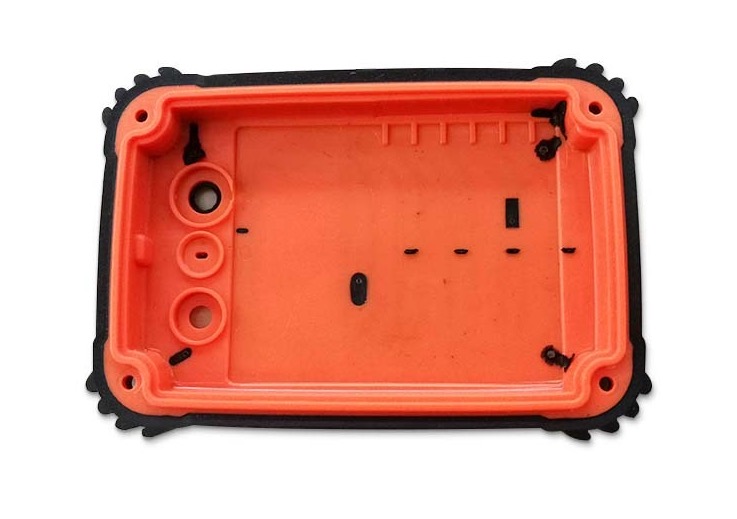 Overmolded part