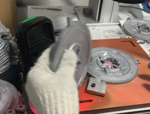 Engraved QR Codes on High-Quality Die-Cast Components